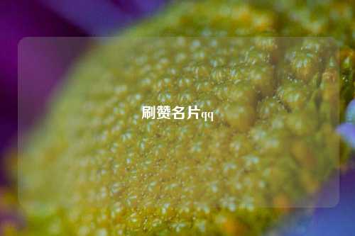 刷赞名片qq